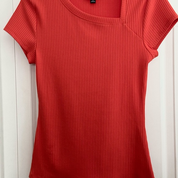 I.N.C. International Concepts Women’s Top Medium Burnt Orange - Picture 3 of 7